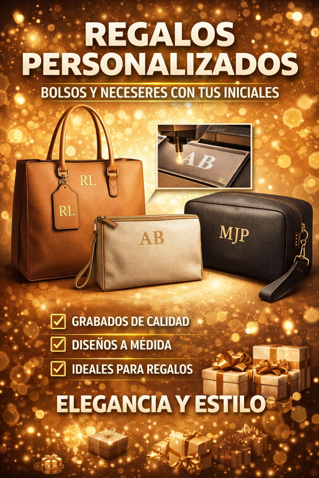 Bolsos y neceseres únicos con tu estilo
